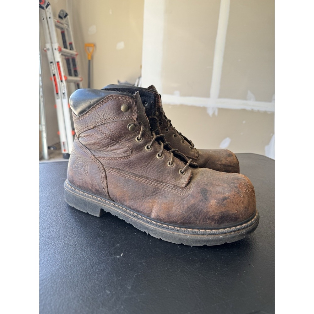 Red Wing Irish Setter 83624 Farmington King Steel Toe Mens Work Boots 11M Brown